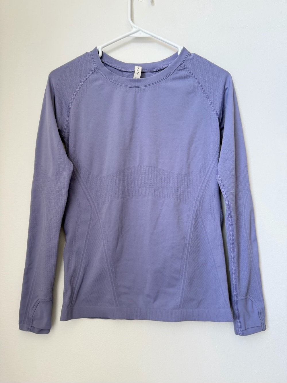 Athleta Momentum Long Sleeve Purple Athletic Top Size Small - Picture 2 of 6